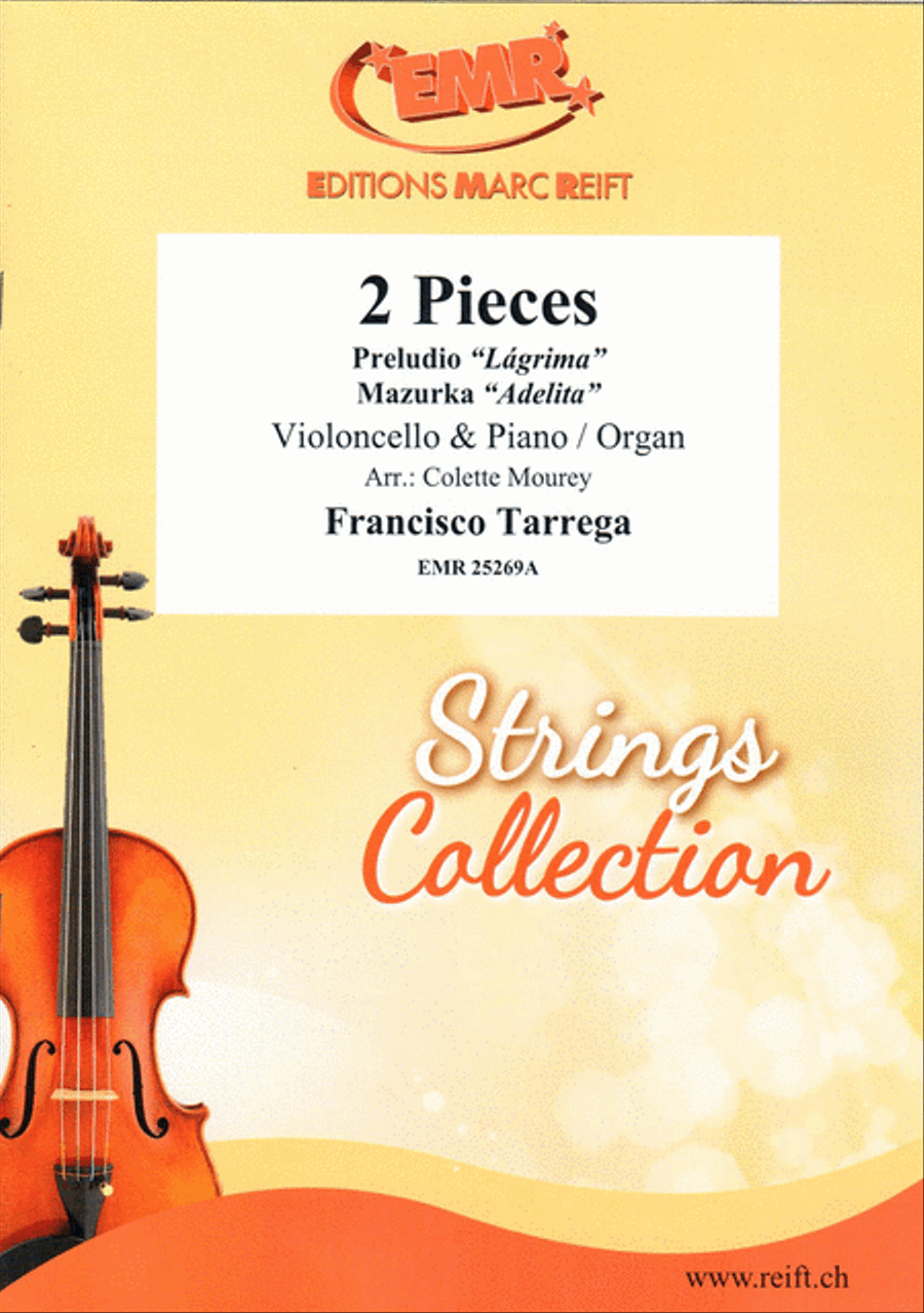 2 Pieces Organ scores gallery preview page 1