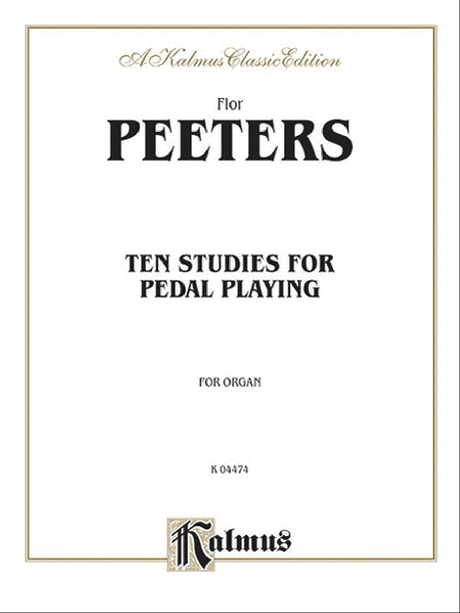 Ten Studies for Pedal Playing