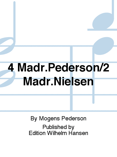 4 Madr.Pedersøn/2 Madr.Nielsen