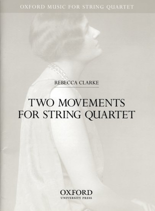 Book cover for Two movements for string quartet