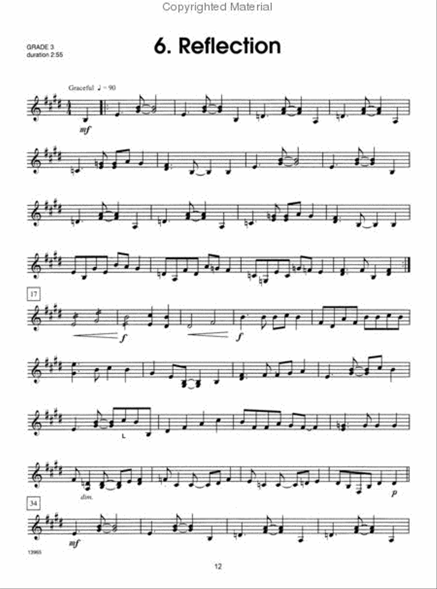 Festival Pieces For Mallets, Volume 2 Percussion scores gallery preview page 3