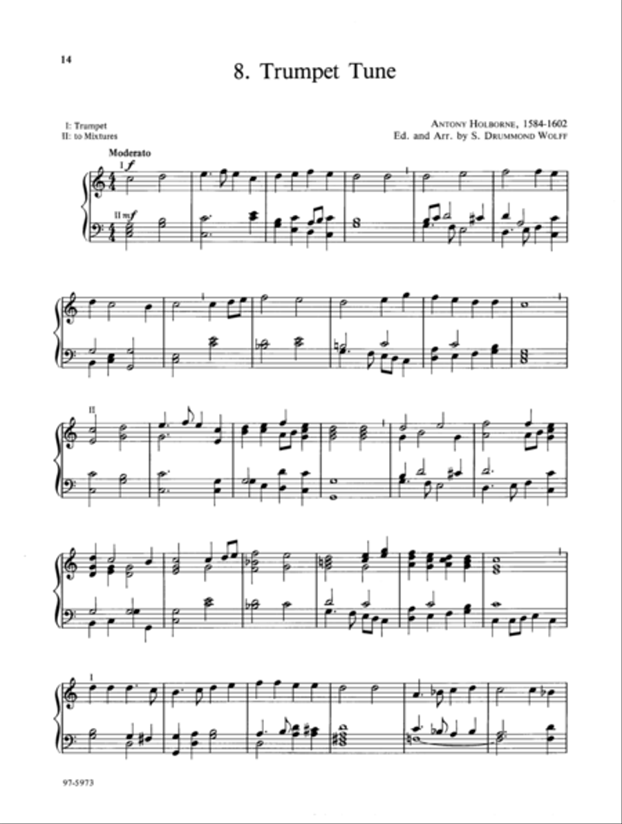 Baroque Music for Manuals, Vol. IV Organ scores gallery preview page 8