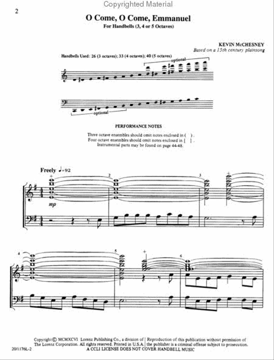 Advent to Christmas 5-Octaves scores gallery preview page 2