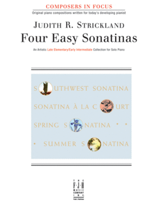 Book cover for Four Easy Sonatinas