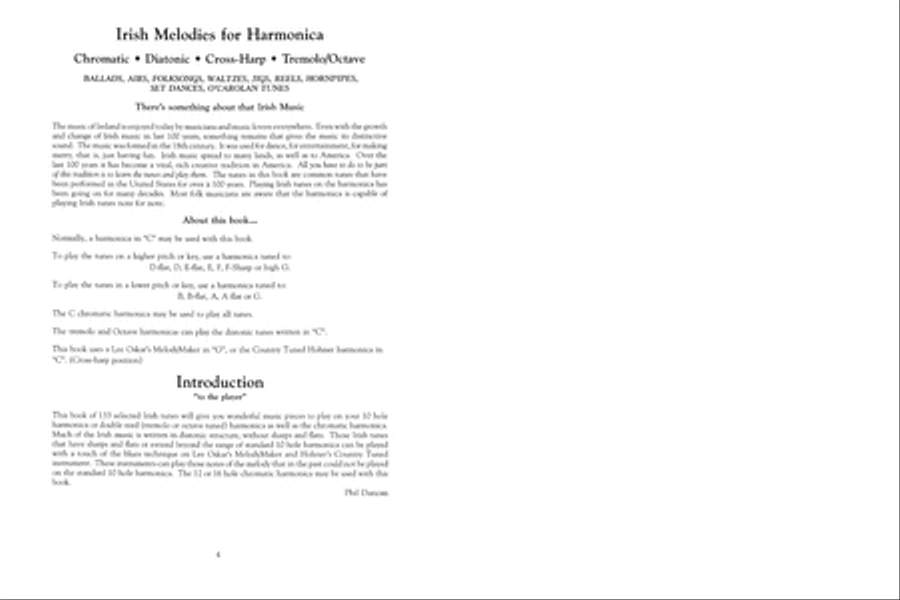 Irish Melodies for Harmonica Harmonica scores gallery preview page 6