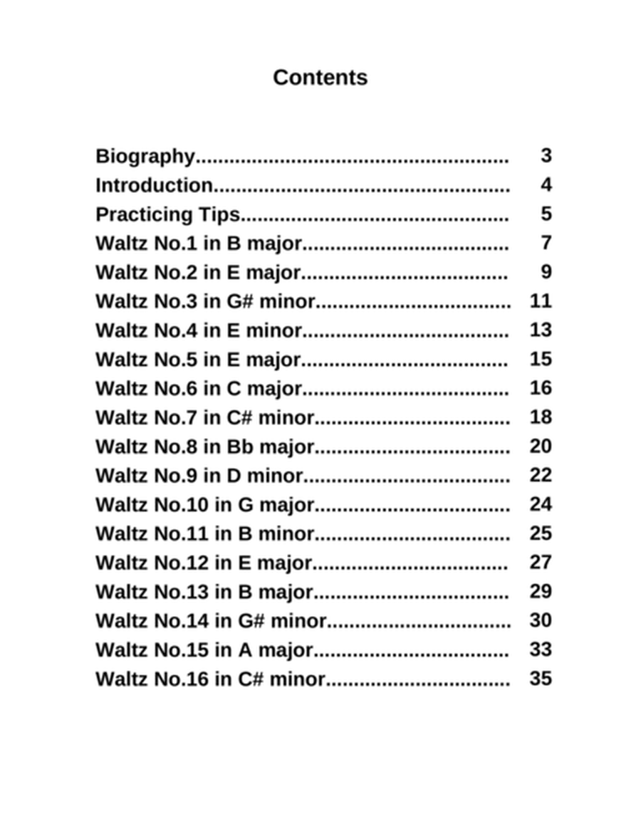 Brahms Studies for Pedal Harp: Waltzes 1-16 (Op.39): Sixteen Studies to Improve Sight Reading and Te image number null