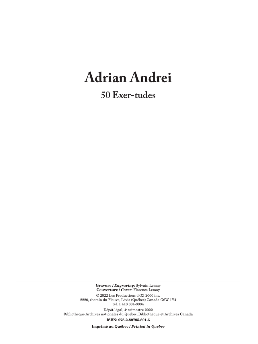 50 Exer-tudes by Adrian Andrei Classical Guitar - Digital Sheet Music page 2