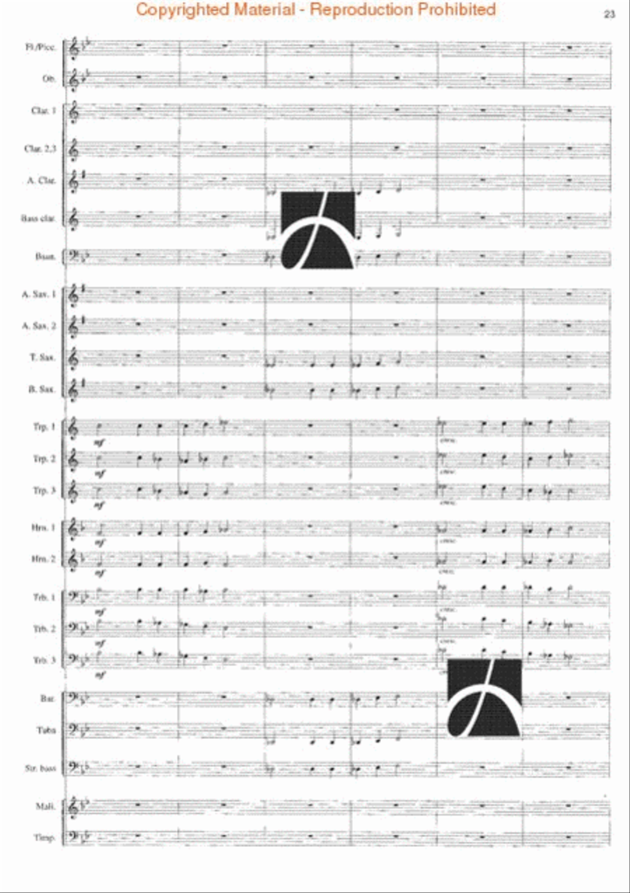 Tone Studies for Band Tone Studies for Band Concert Band scores gallery preview page 18