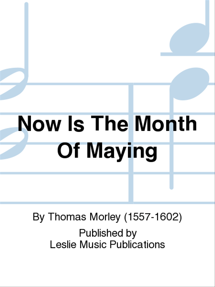 Now Is The Month Of Maying 4-Part scores gallery preview page 1