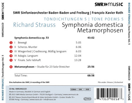 Richard Strauss: Tone Poems, Vol. 5