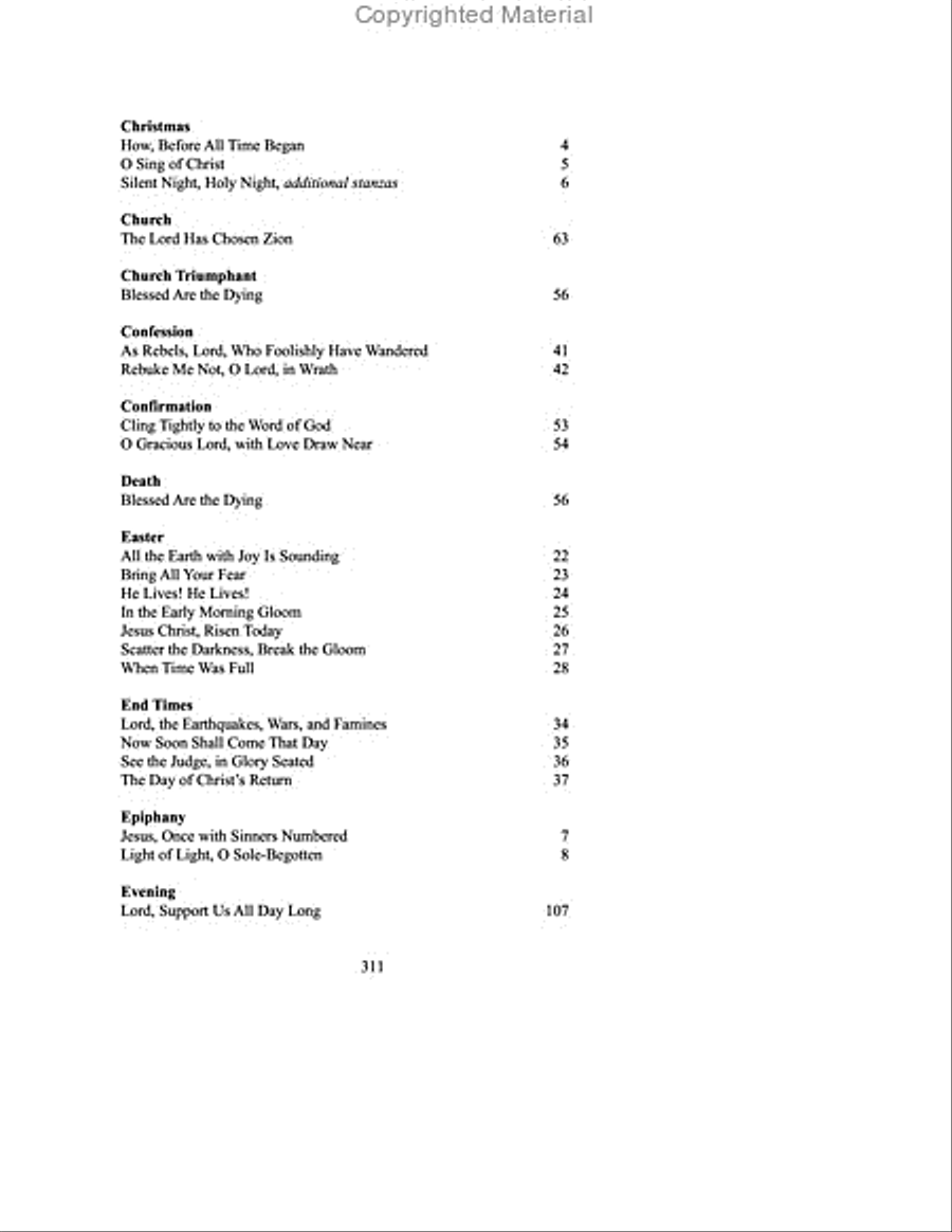 O Sing of Christ: The Hymns of Stephen P. Starke, Volume 1 Hymn Anthems scores gallery preview page 29