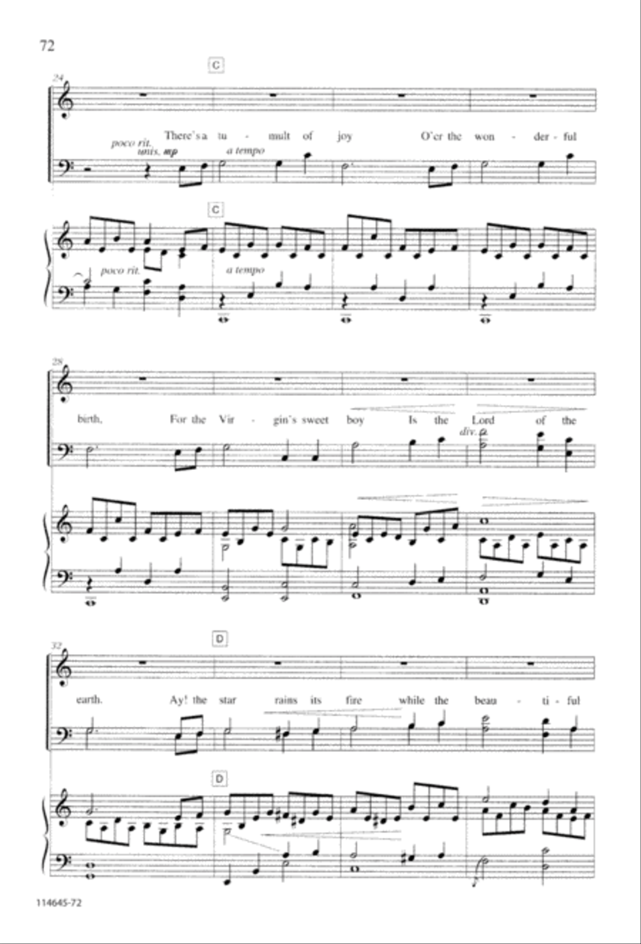 The Newborn King The Newborn King 4-Part scores gallery preview page 80