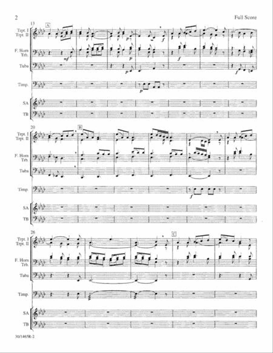 Sussex Carol - Score and Parts Choir scores gallery preview page 2
