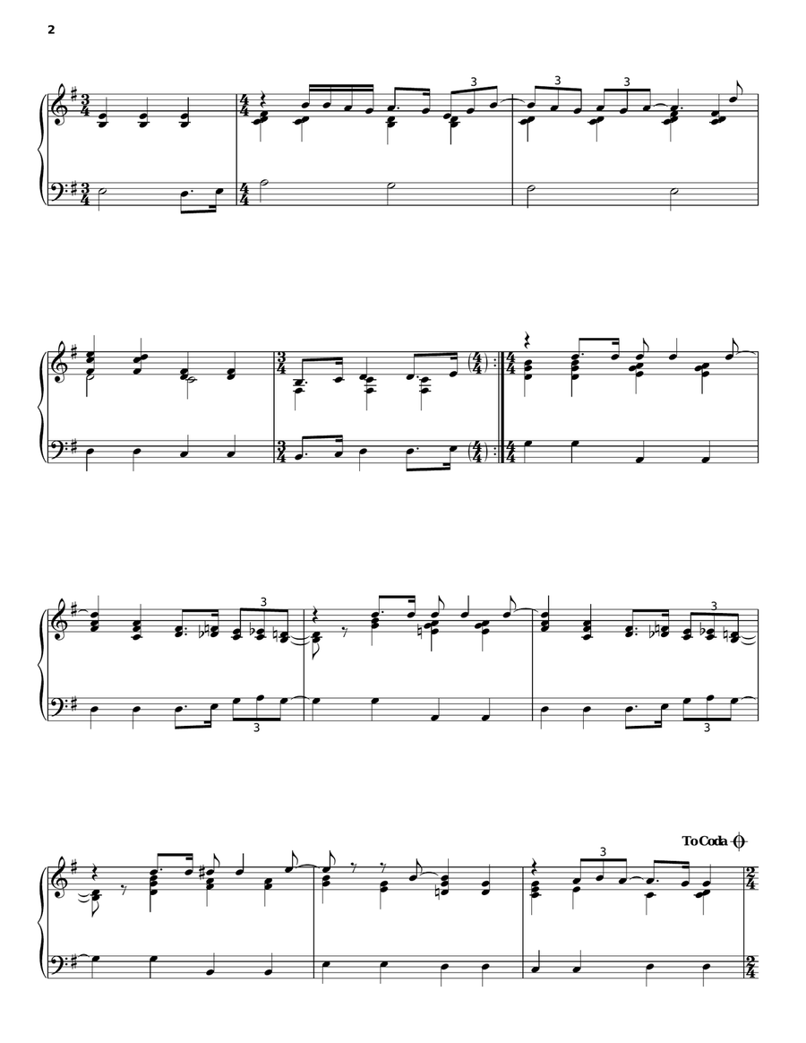 All You Need Is Love All You Need Is Love Piano Solo scores gallery preview page 2