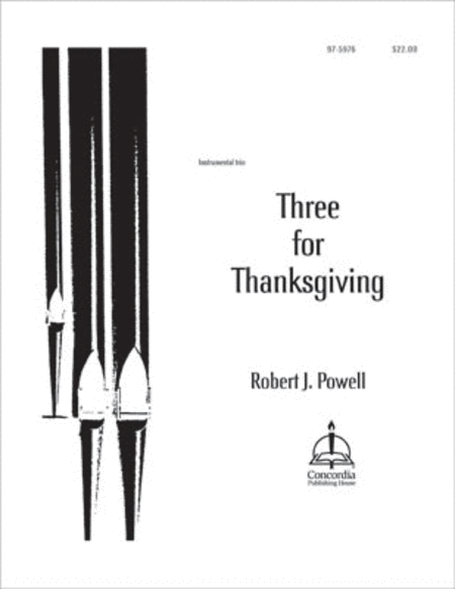 Three for Thanksgiving