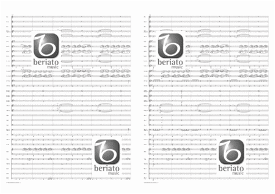 In the Shadow of Napoleon Concert Band scores gallery preview page 8