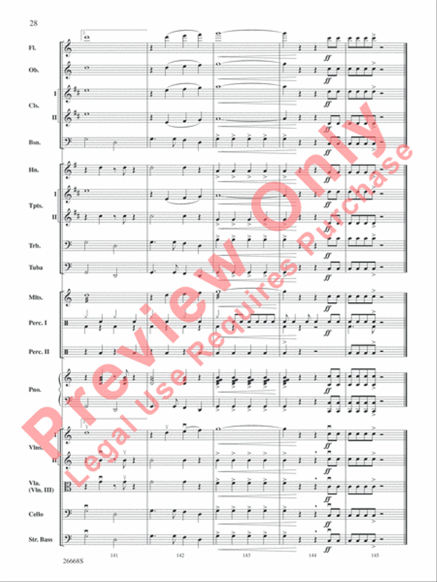 Grease Full Orchestra scores gallery preview page 29