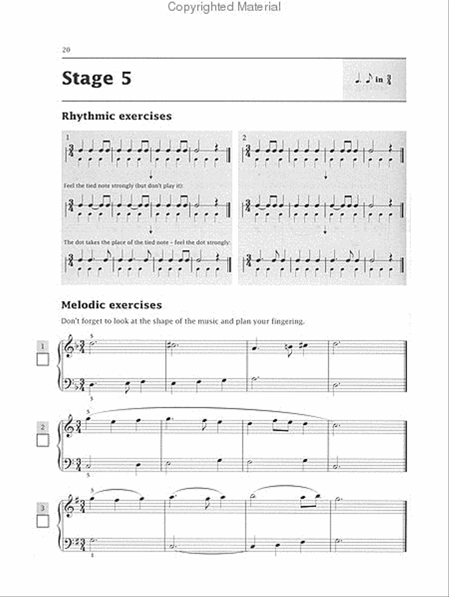Improve Your Sight-reading! Piano, Level 2 Piano Method scores gallery preview page 3