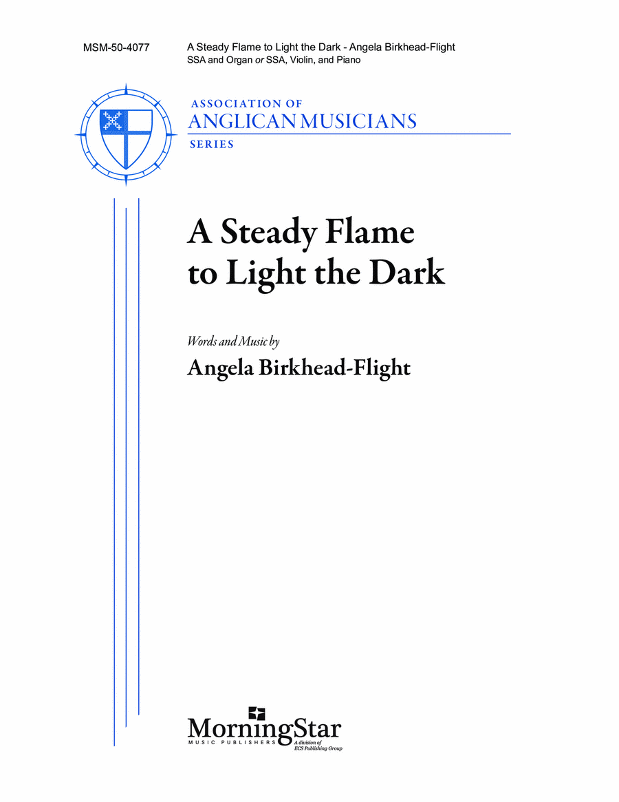A Steady Flame to Light the Dark SSA scores gallery preview page 1