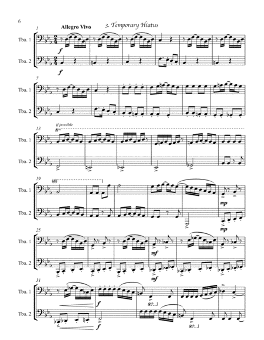 12 Duets for Tuba