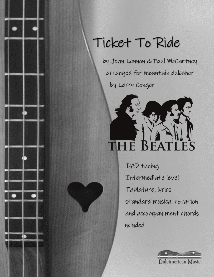 Ticket To Ride Dulcimer scores gallery preview page 1