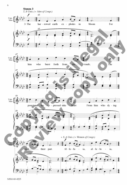 This Day of Days with Joy We Claim (5 vs) (Choral Score) image number null