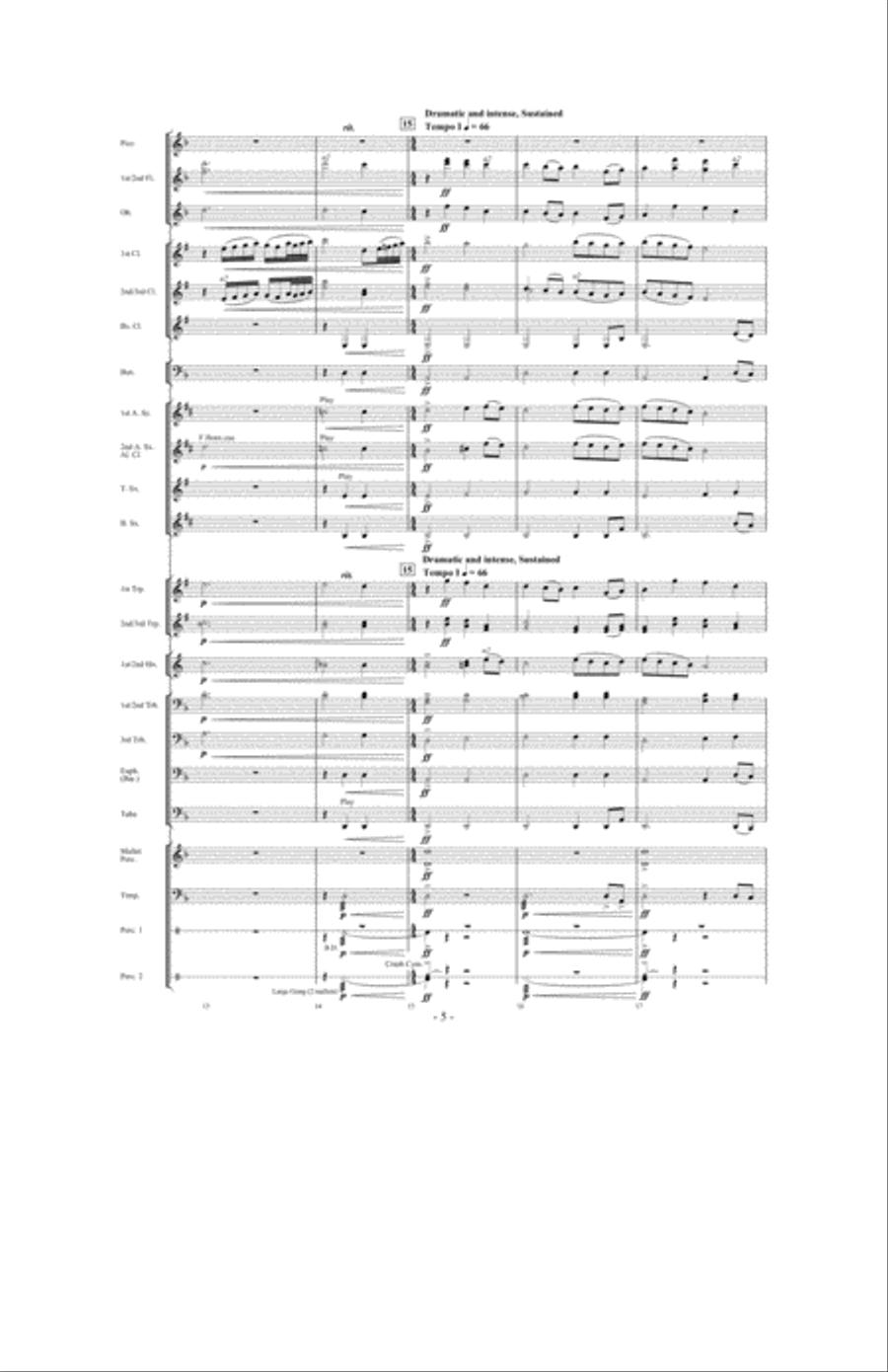 Apollo: Myth and Legend Concert Band scores gallery preview page 4