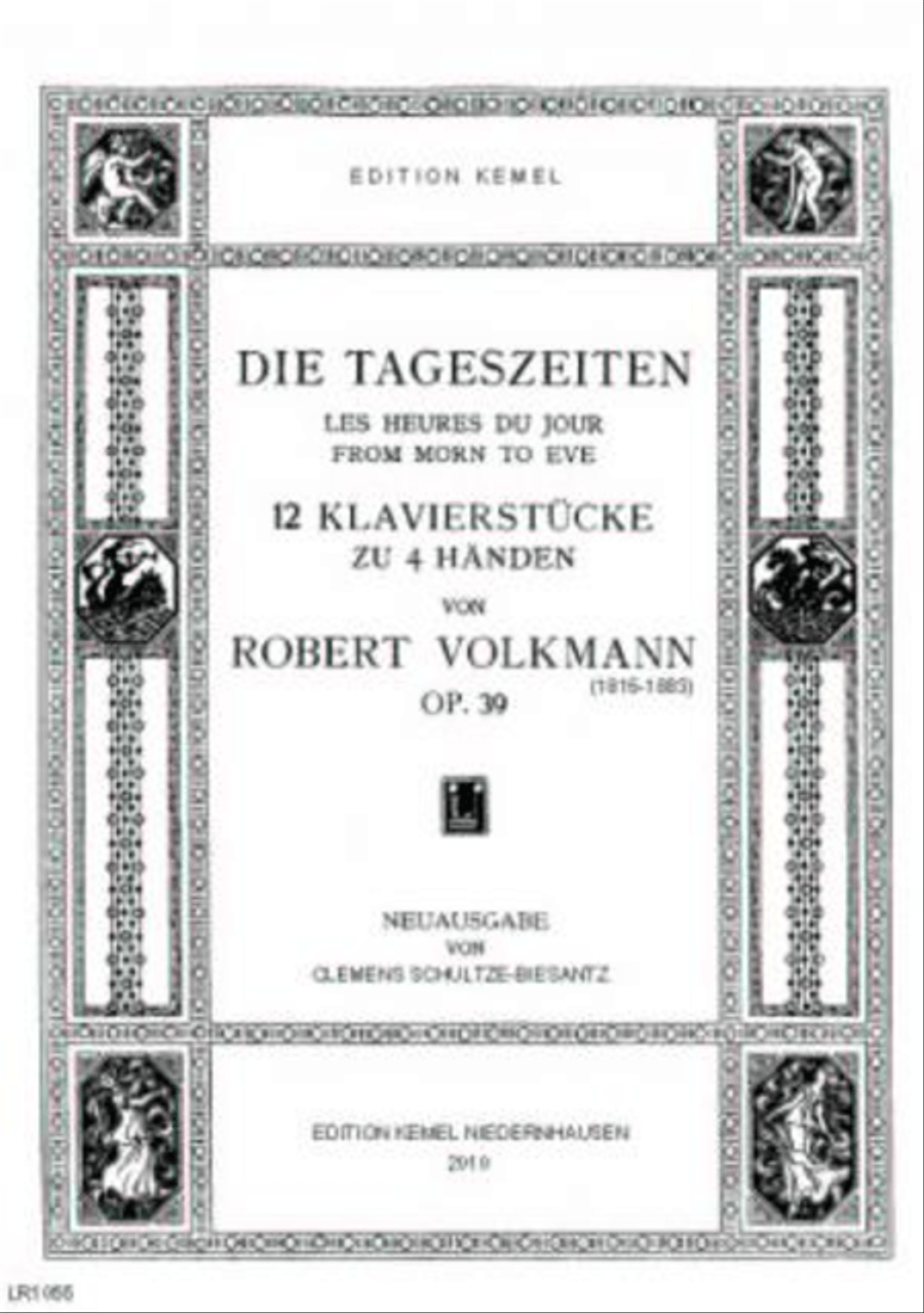 Die Tageszeiten Die Tageszeiten Piano Duet scores gallery preview page 1