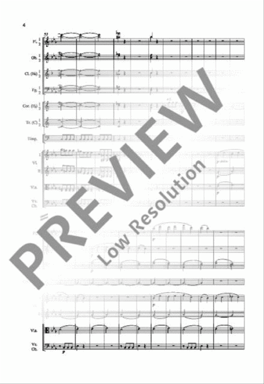 Symphony No. 5 C minor Orchestra scores gallery preview page 17