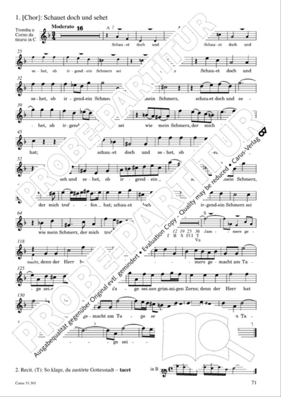 Bach for Brass 1: Cantatas I Voice scores gallery preview page 80