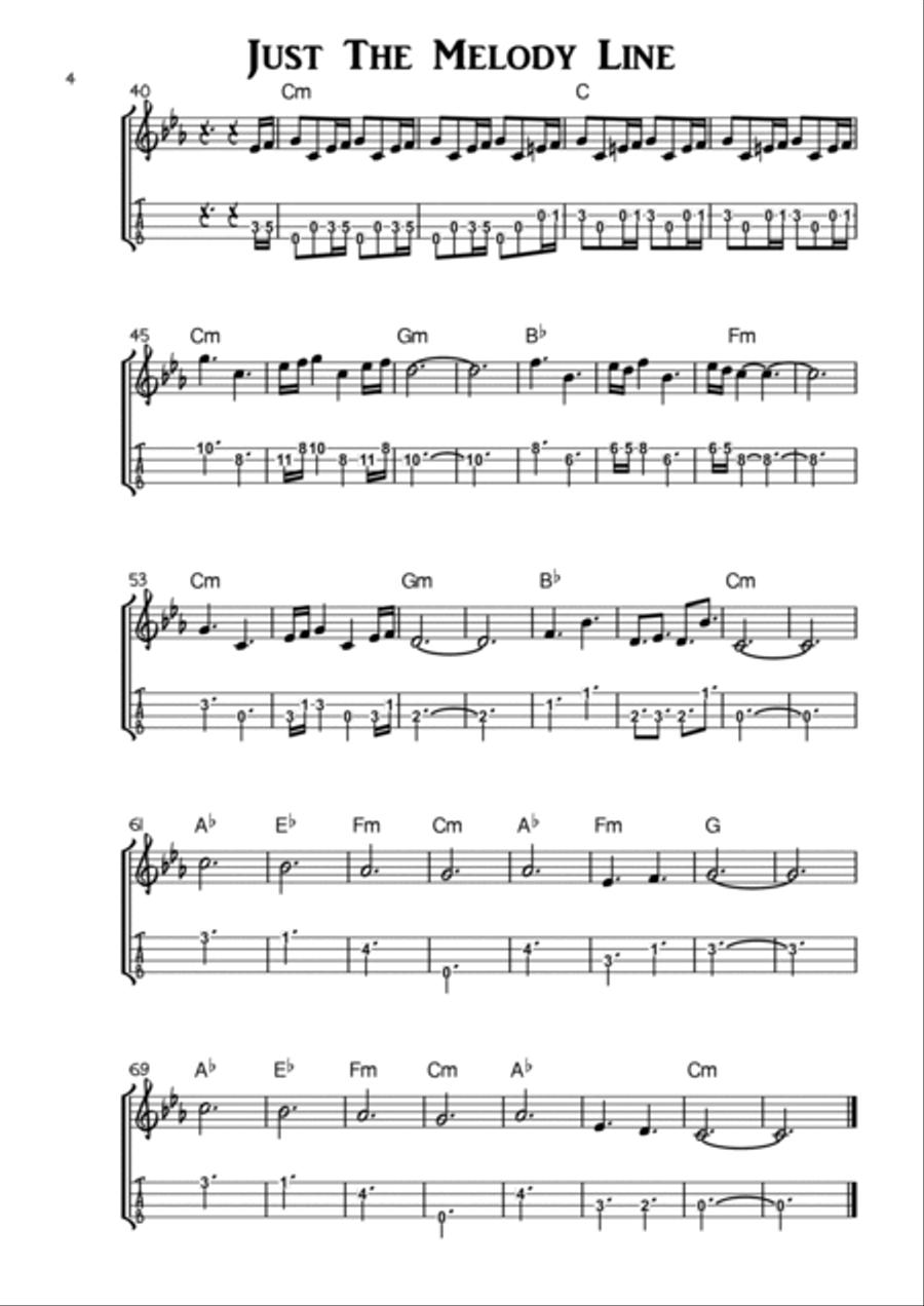 Game Of Thrones Game Of Thrones Ukulele scores gallery preview page 4