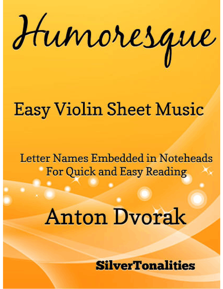 Humoresque Easy Violin Sheet Music Violin Solo scores gallery preview page 1