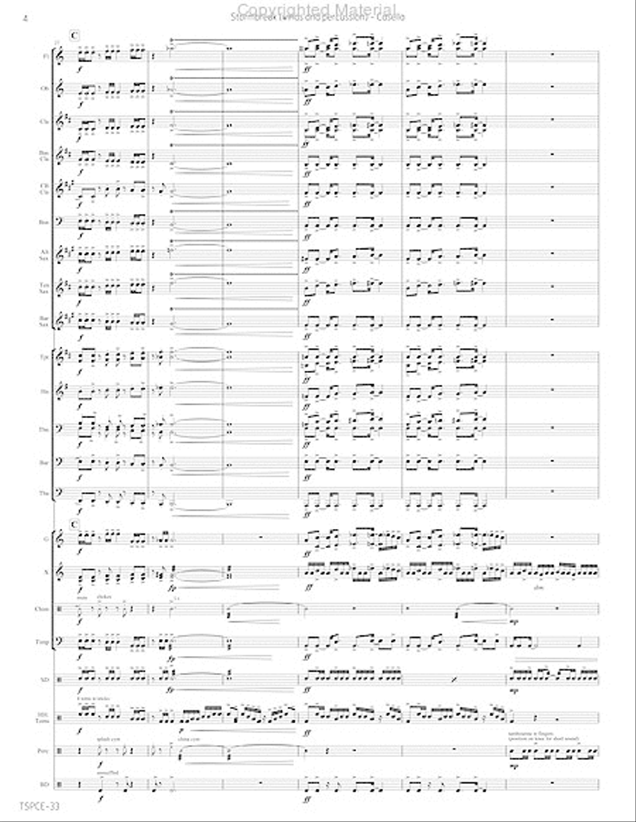 Stormbreak Percussion Ensemble scores gallery preview page 9