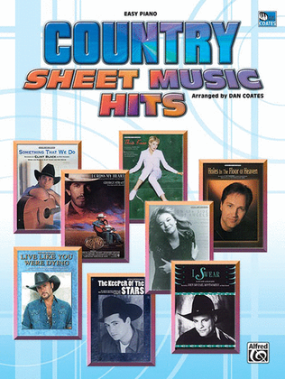 Book cover for Country Sheet Music Hits