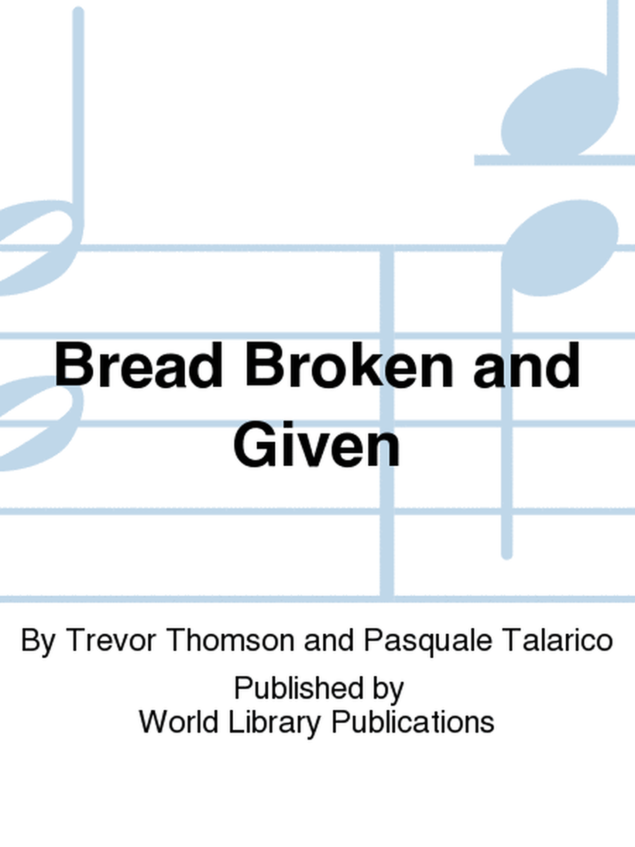 Bread Broken and Given image number null