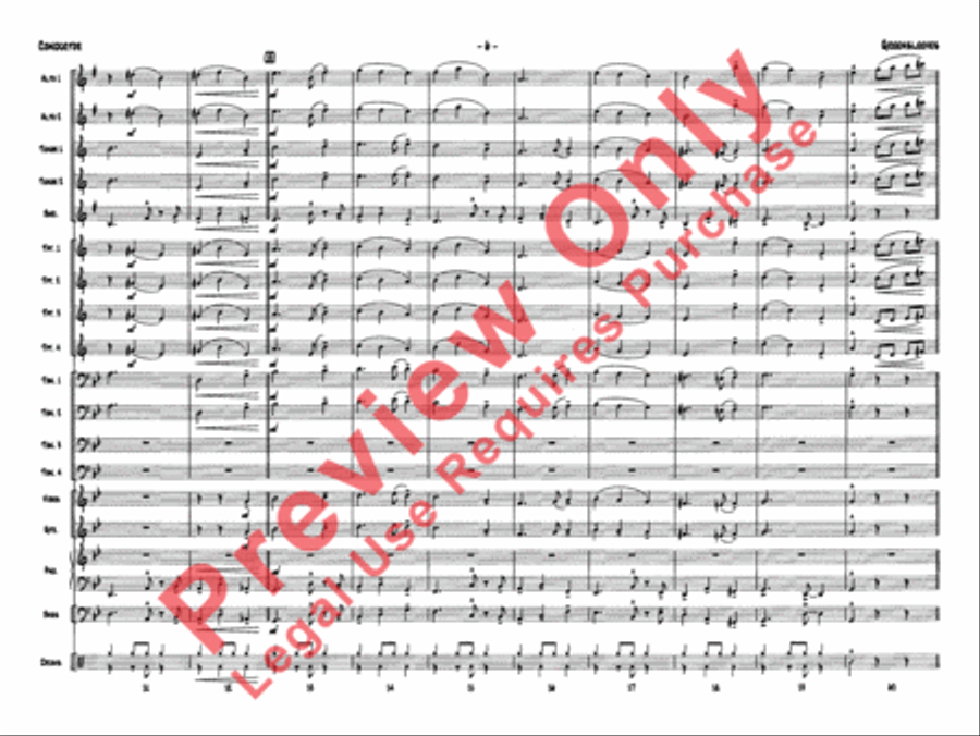 Greensleeves Jazz Ensemble scores gallery preview page 9
