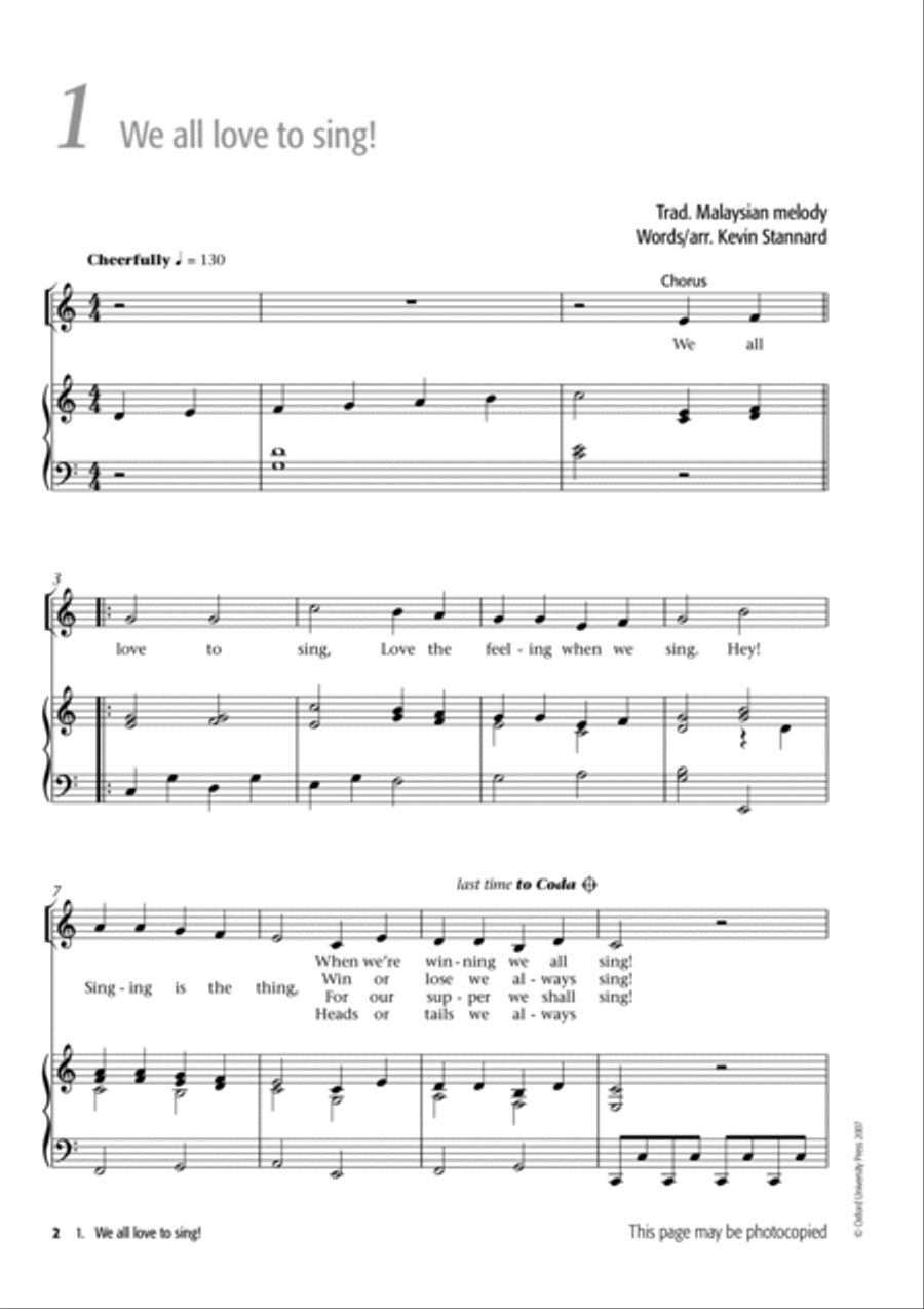 Junior Voiceworks 2 Unison Choir scores gallery preview page 3