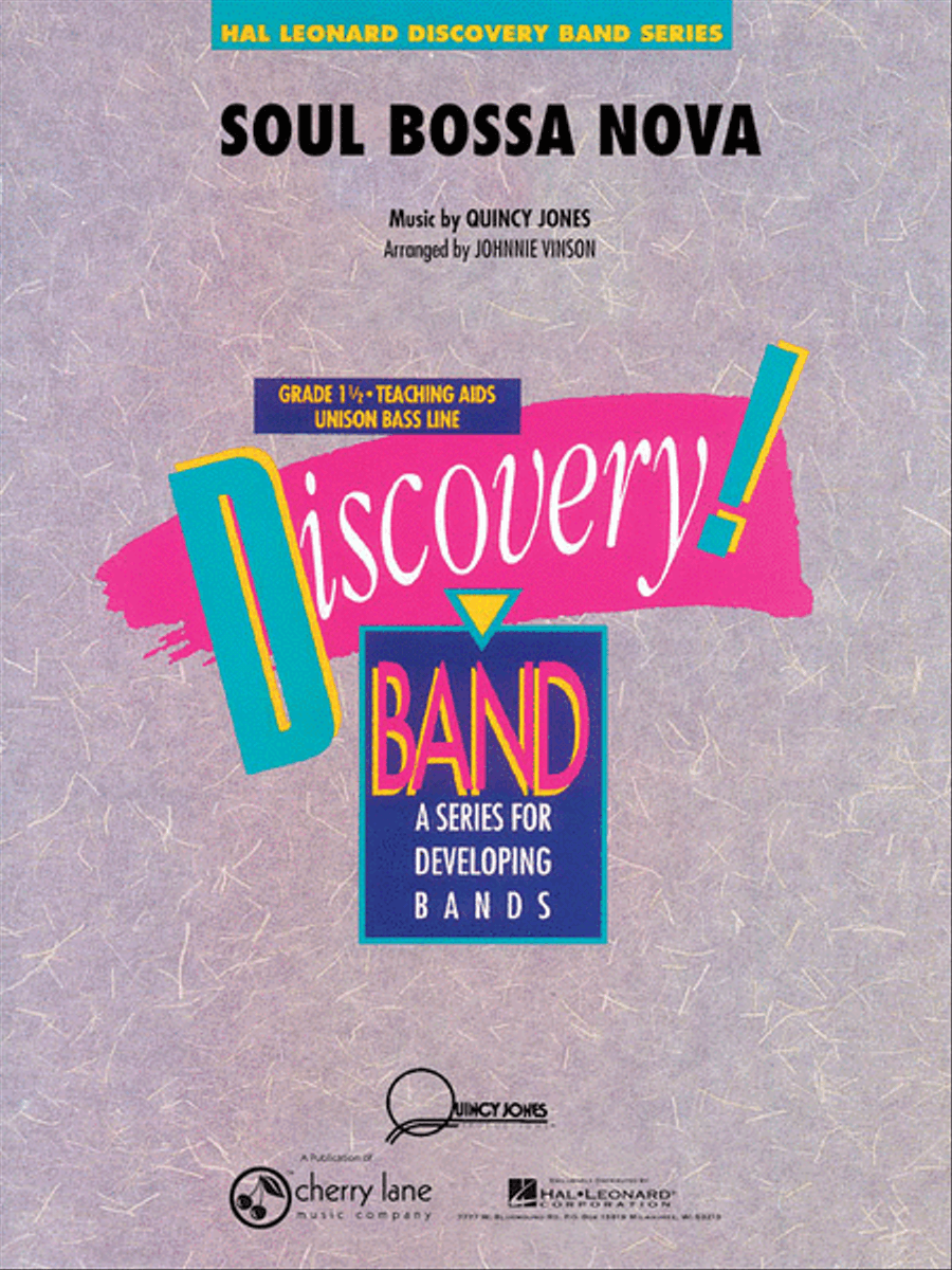Soul Bossa Nova Concert Band scores gallery preview page 1