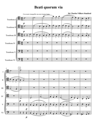Stanford three choral motets, opus 38 No. 3