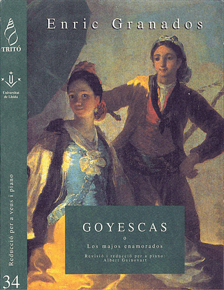 Goyescas o Los majos enamorados Piano Solo scores gallery preview page 1