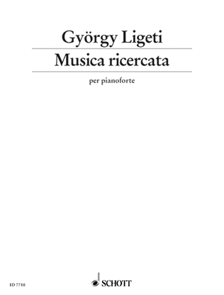 Book cover for Musica ricercata