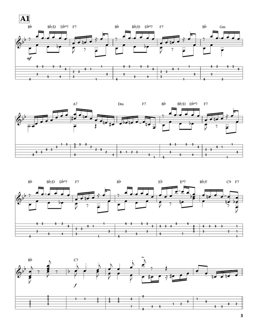 Frog Legs Rag Frog Legs Rag Electric Guitar scores gallery preview page 3