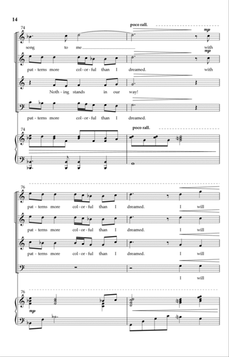 A Tapestry of Music A Tapestry of Music 3-Part scores gallery preview page 12