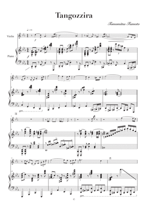 Tangozzira for Violin and Piano