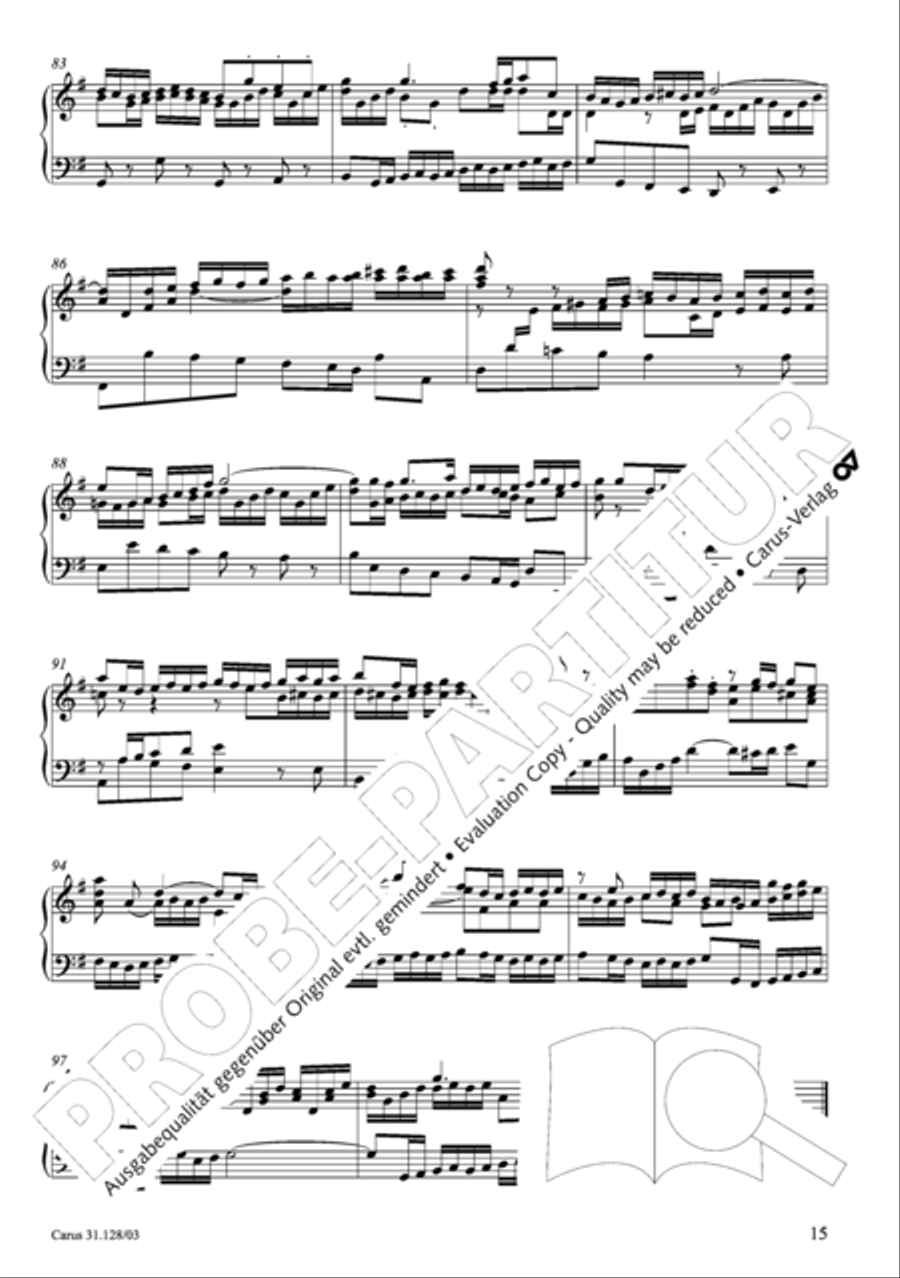 On Jesus Christ's ascent on high (Auf Christi Himmelfahrt allein) ATB scores gallery preview page 16