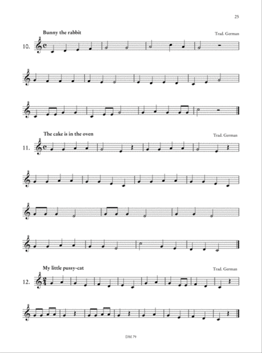 Method for Descant Recorder Soprano Recorder scores gallery preview page 4