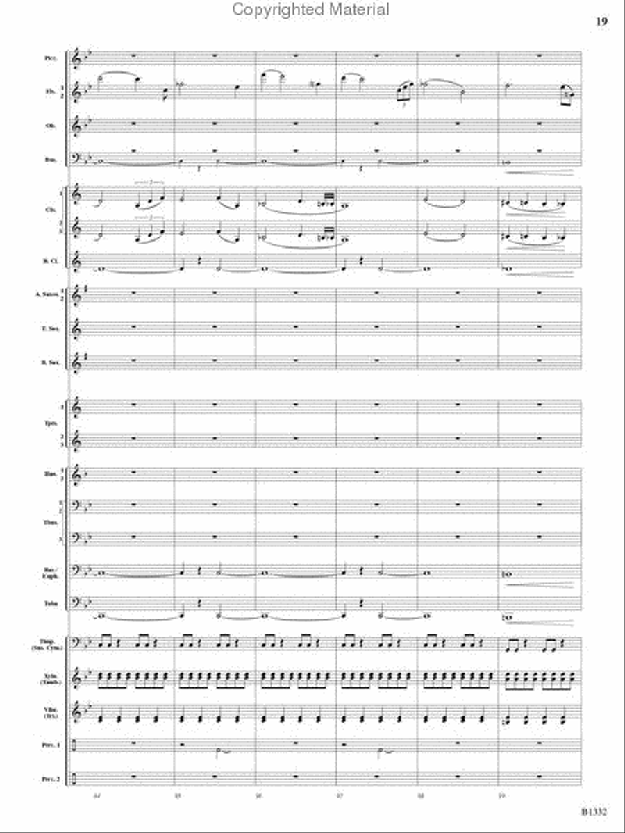Thunderscape Concert Band scores gallery preview page 20
