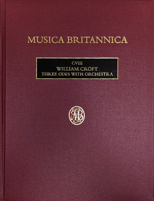 Book cover for Three Odes with Orchestra