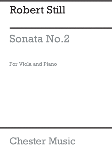 Still Sonata No. 2  Sheet Music
