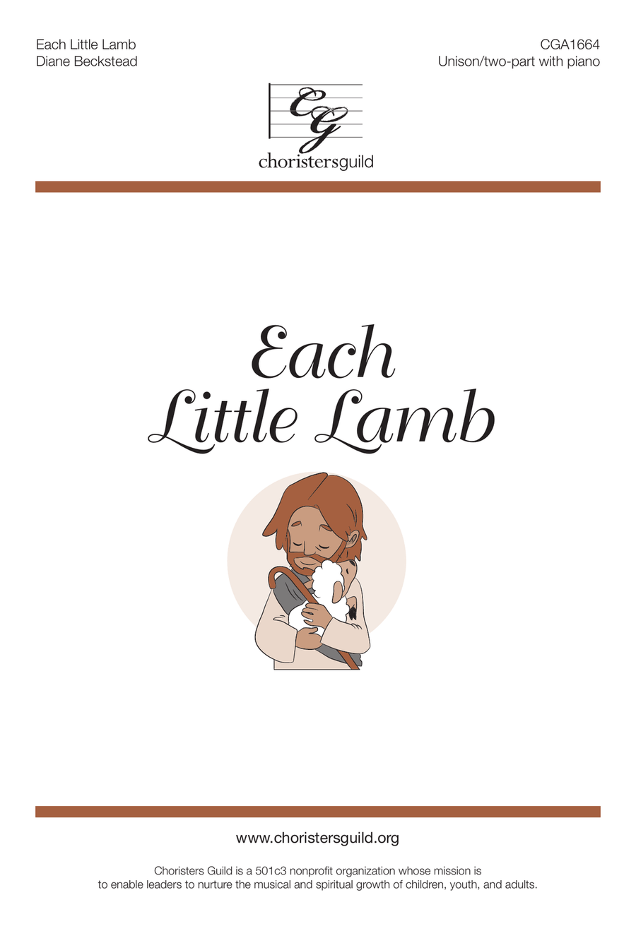 Each Little Lamb (Unison/Two-part)